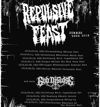 August/September 2019 live dates