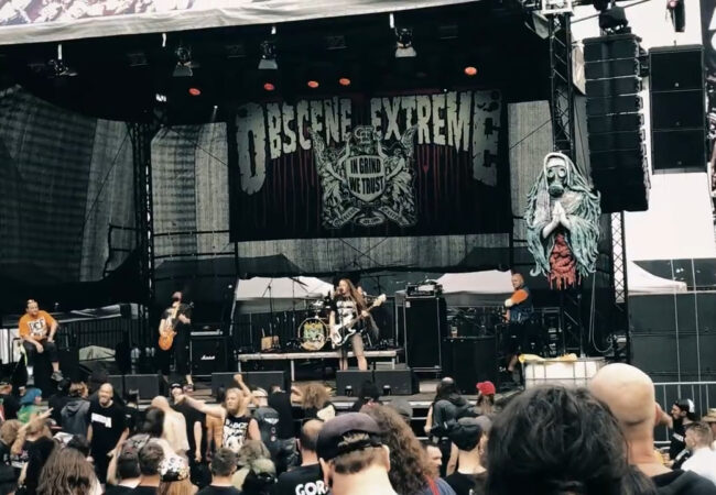 Full show at Obscene Extreme 2021 streaming on YouTube