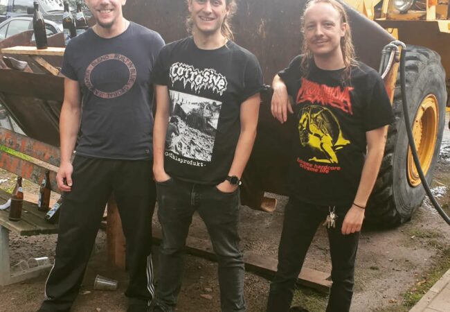 Line-up for our “Scourging The Sick” European tour